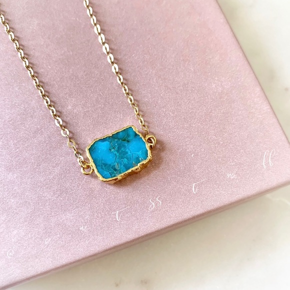 Genuine Turquoise Necklace - Picture 1 of 7